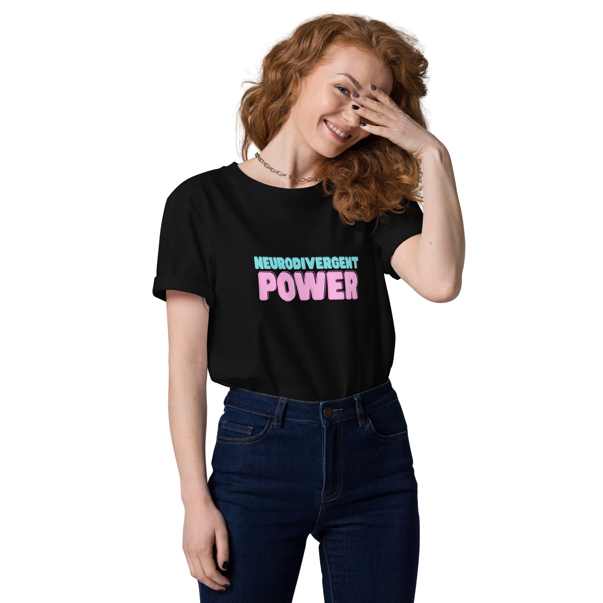 Neurodivergent Power Unisex Organic Cotton T-shirt