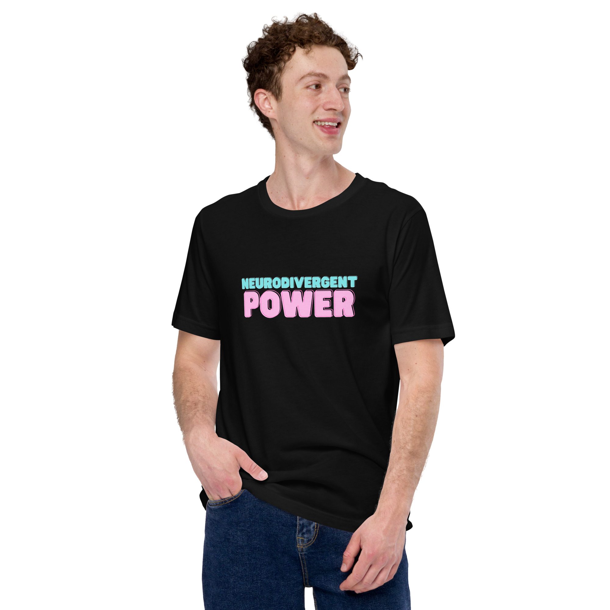Neurodivergent Power Unisex t-shirt