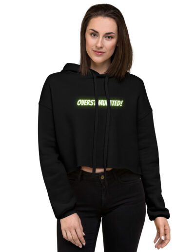 OVERSTIMULATED! Crop Hoodie