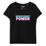 Neurodivergent Power Women's Fitted Eco T-shirt