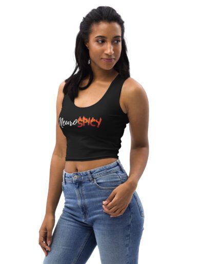 Neurospicy Autism ADHD Awareness Crop Top Vest