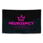 Neurospicy Queen Flag