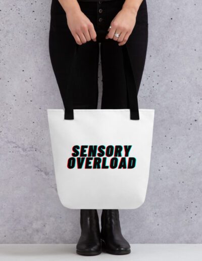 SENSORY OVERLOAD Tote Bag