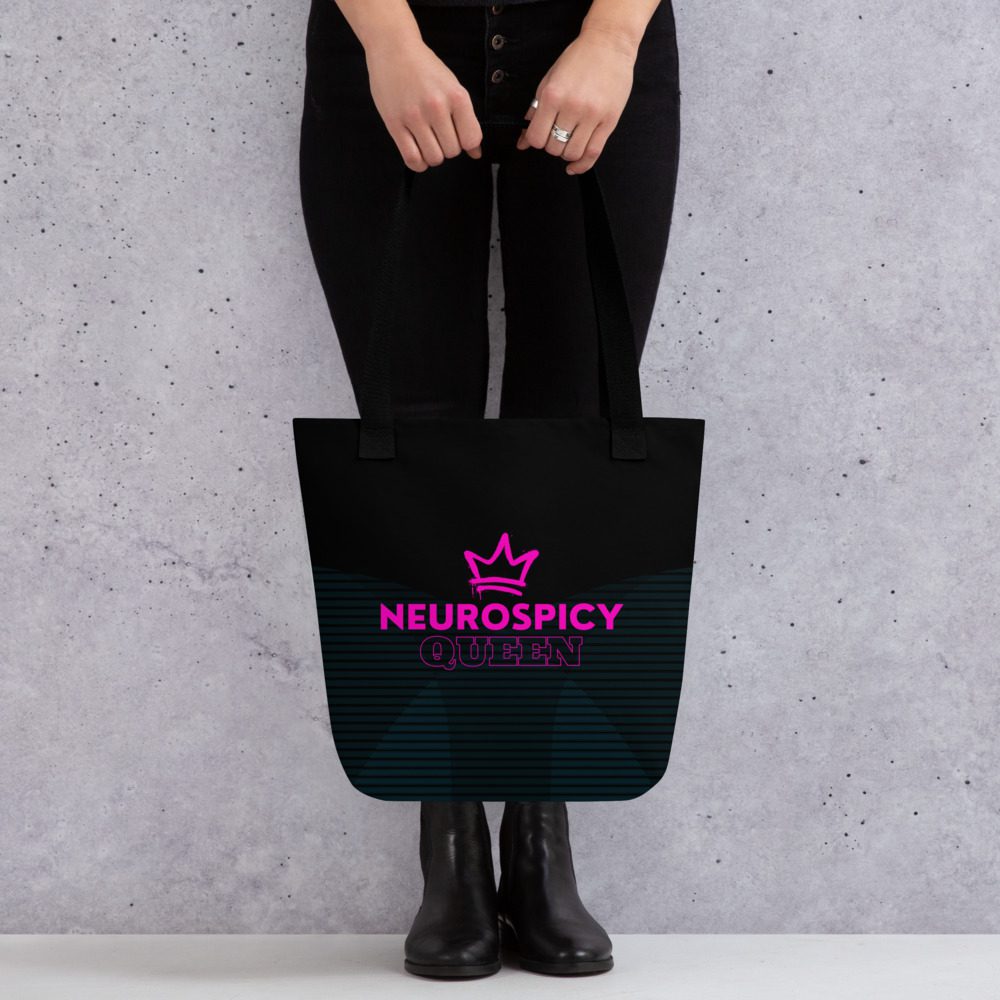 Neurospicy Queen Tote Bag
