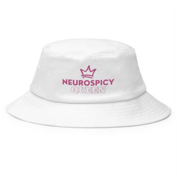 Neurospicy Queen Old School Bucket Hat