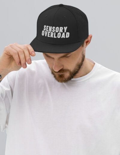 SENSORY OVERLOAD Snapback Hat