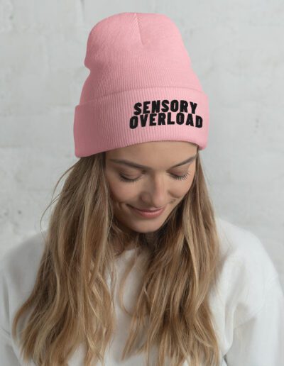 SENSORY OVERLOAD Cuffed Beanie