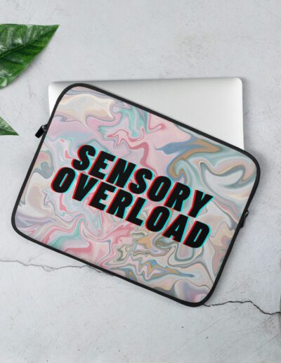 SENSORY OVERLOAD Laptop Sleeve