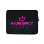 Neurospicy Queen Laptop Sleeve