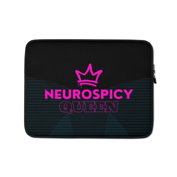 Neurospicy Queen Laptop Sleeve