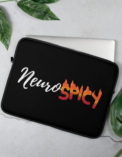 Neurospicy Autism ADHD Awareness Laptop Sleeve