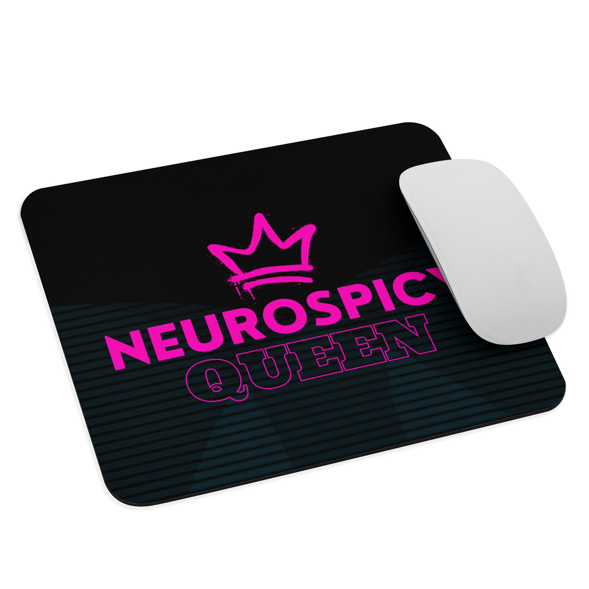 Neurospicy Queen Mouse Pad