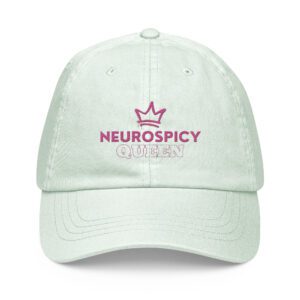 Neurospicy Queen Pastel Baseball Hat