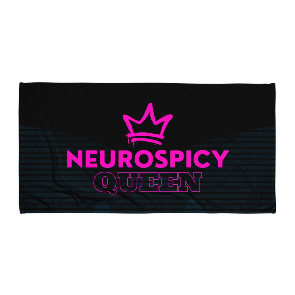 Neurospicy Queen Towel