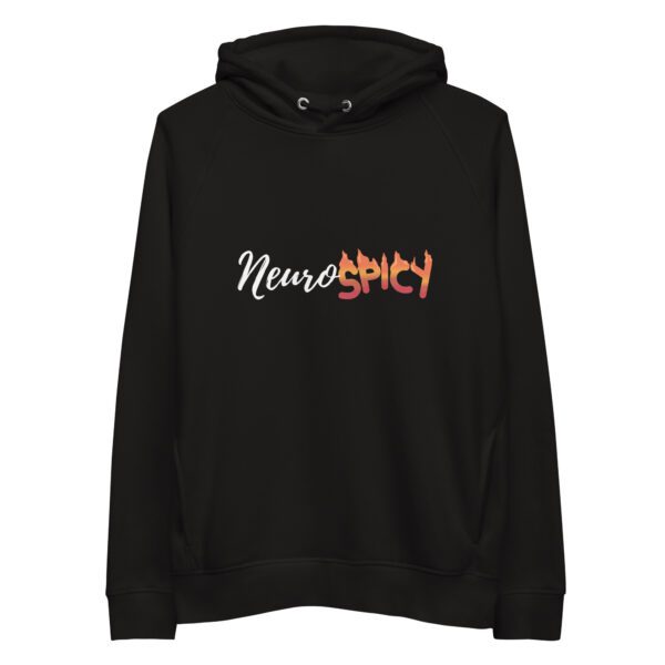 Neurospicy Autism ADHD Awareness Unisex Eco Pullover Hoodie