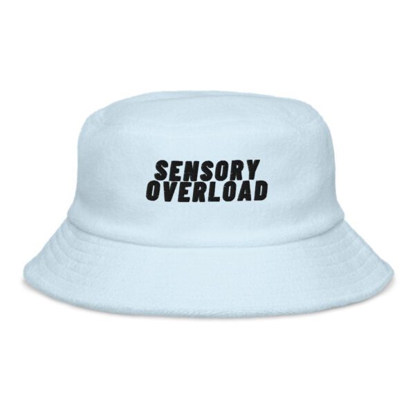 SENSORY OVERLOAD Terry Cloth Bucket Hat