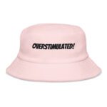 OVERSTIMULATED! Terry Cloth Bucket Hat