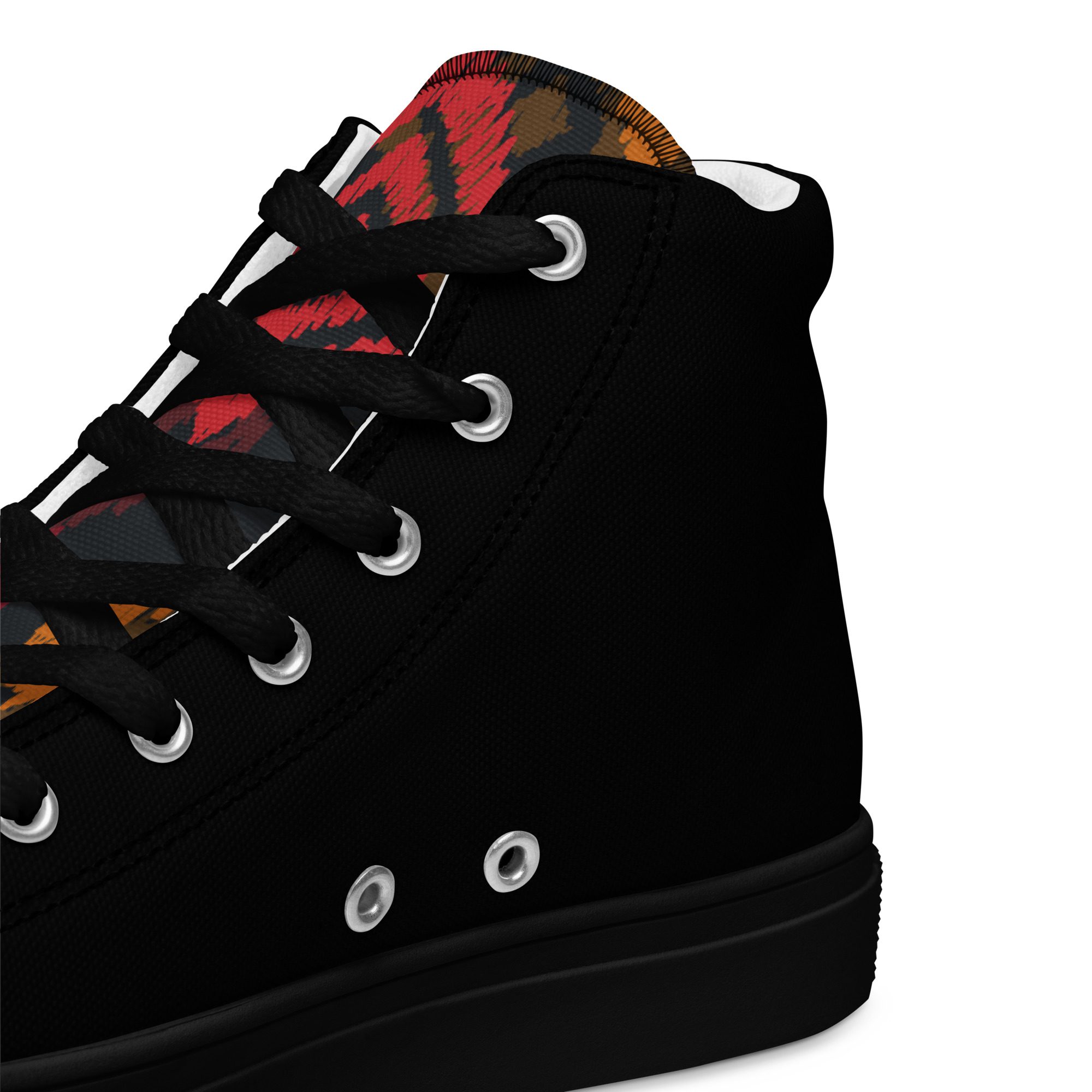Neurospicy Autism ADHD Awareness Women’s High Top Canvas Shoes