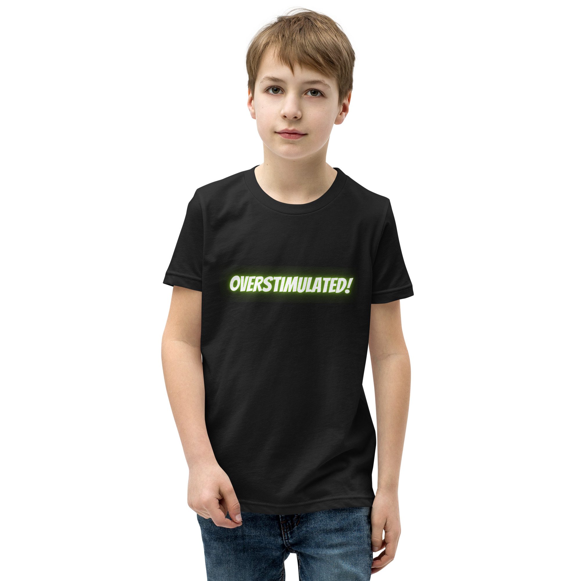 OVERSTIMULATED! Kids T-Shirt