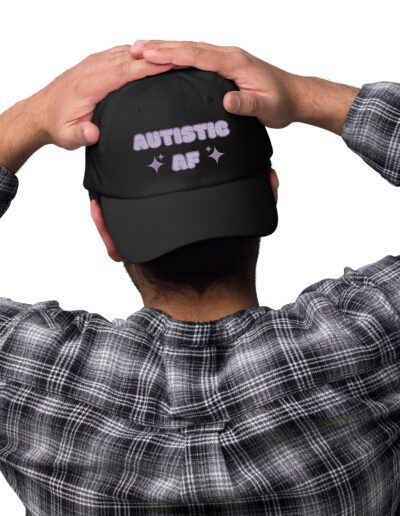 Autistic AF Neurodivergent Dad Hat