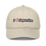 I Love Dopamine Organic Dad Hat