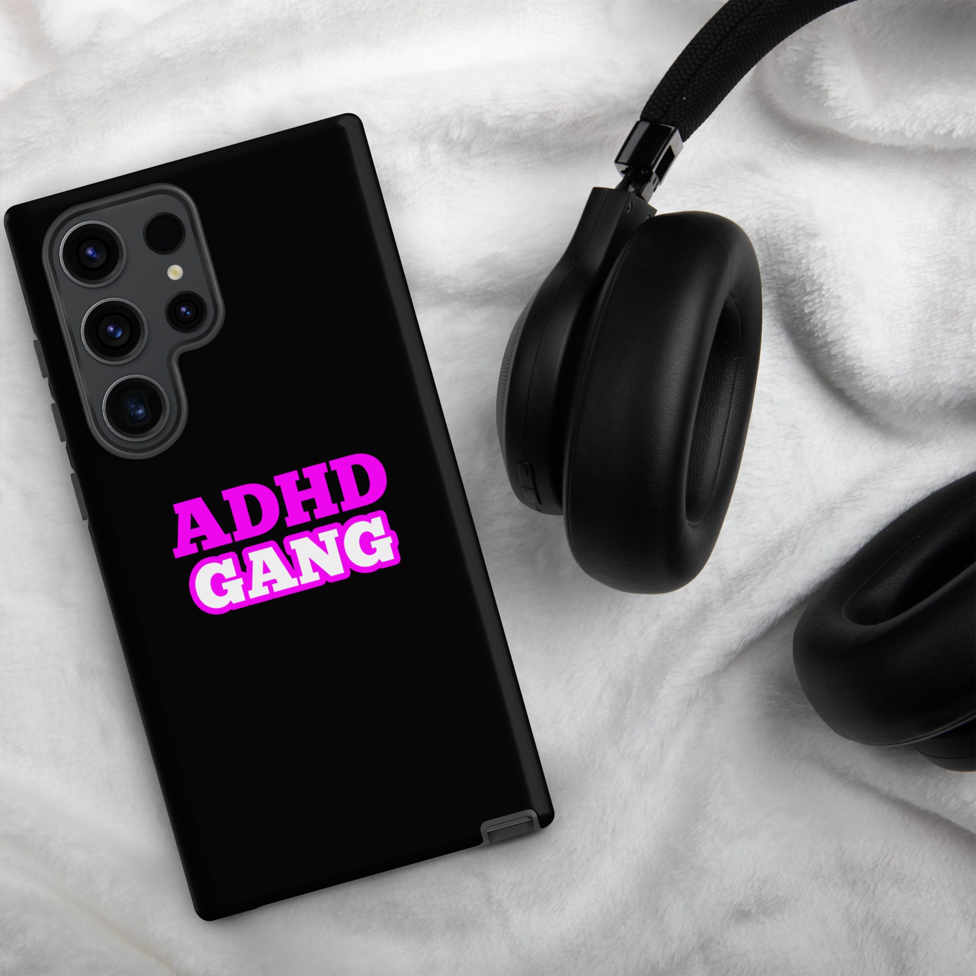 ADHD Gang Black/Neon Tough Case for Samsung®