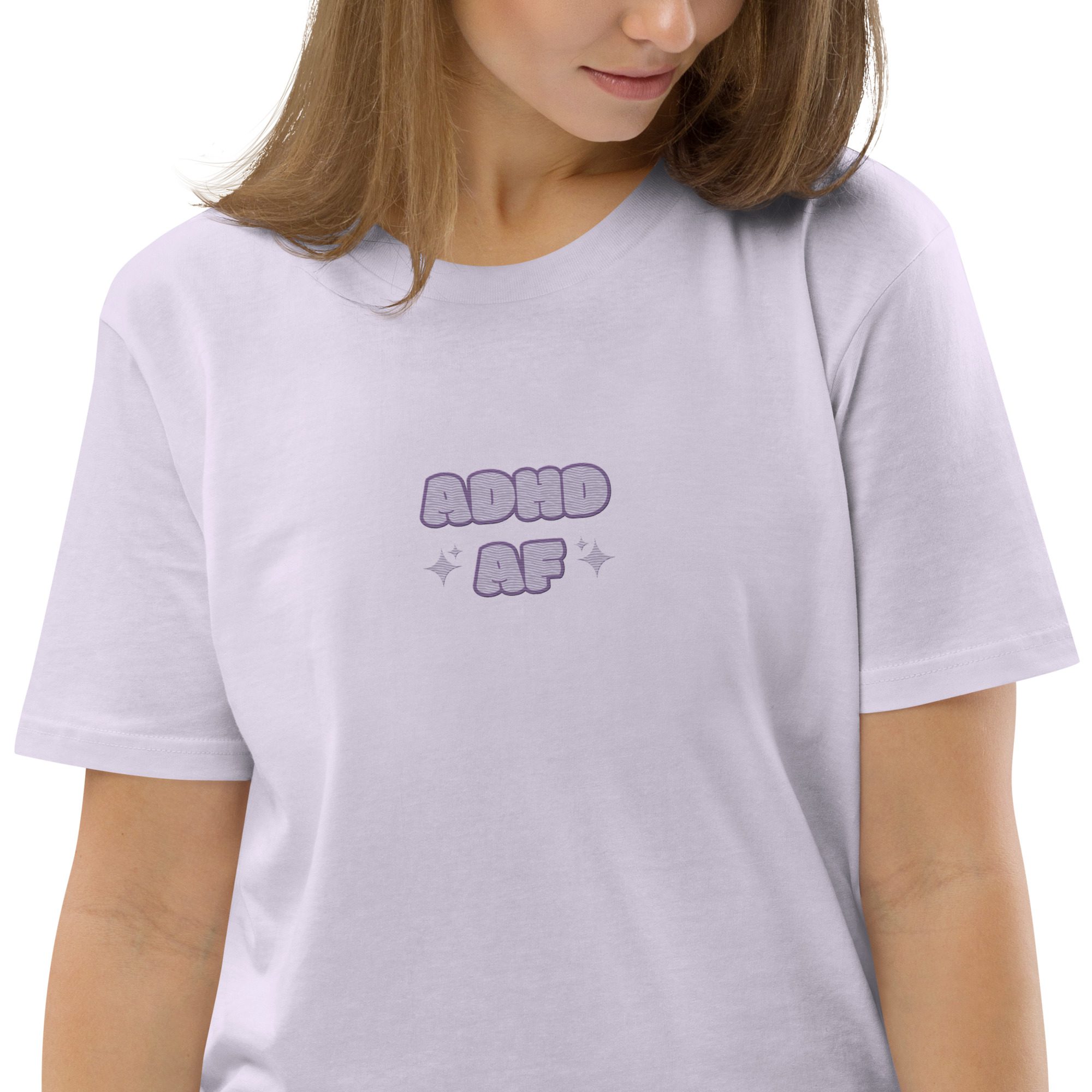 ADHD AF Neurodivergent Unisex Organic Cotton T-shirt