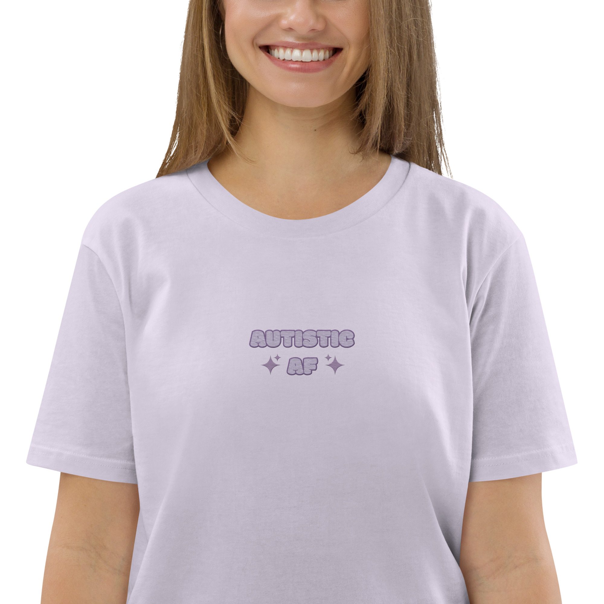 Autistic AF Neurodivergent Unisex Organic Cotton T-shirt