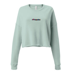 I Love Dopamine Crop Sweatshirt