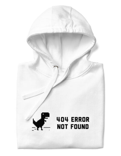 404 Error Not Found Unisex Hoodie