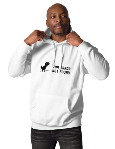 404 Error Not Found Unisex Hoodie