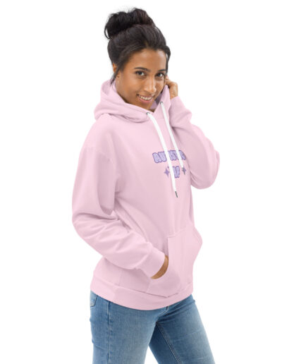 Autistic AF Pink Unisex Hoodie