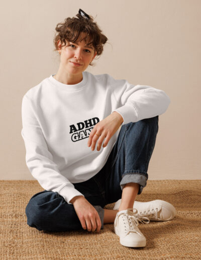 ADHD Gang Unisex Organic Sweatshirt