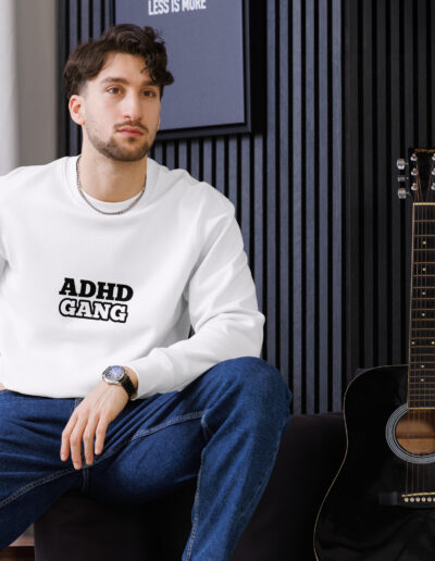 ADHD Gang Unisex Organic Sweatshirt