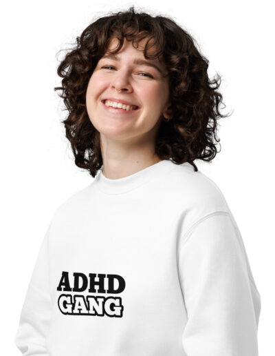 ADHD Gang Unisex Organic Sweatshirt