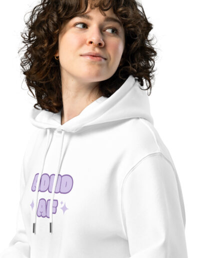 ADHD AF Unisex Organic Hoodie