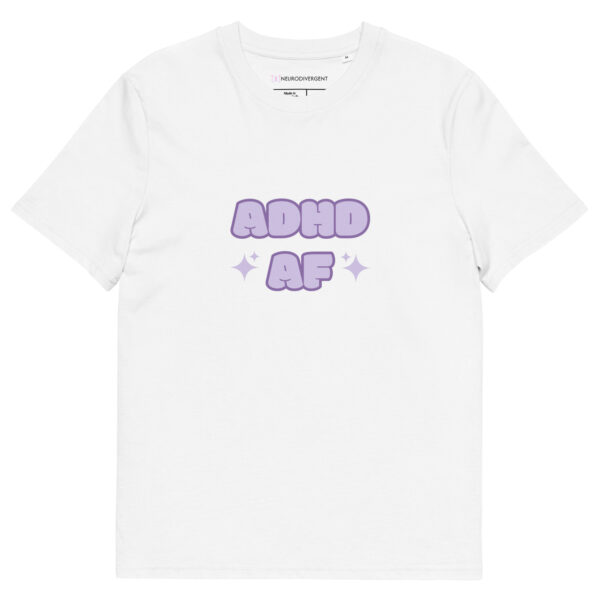 ADHD AF Unisex Organic Cotton T-shirt