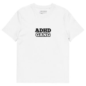 ADHD Gang Unisex Organic Cotton T-shirt