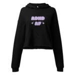 ADHD AF Crop Hoodie