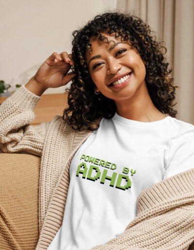 Powered By ADHD Women's Relaxed T-Shirt