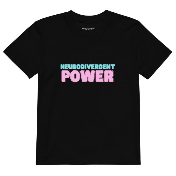 Neurodivergent Power Kids Organic T-shirt